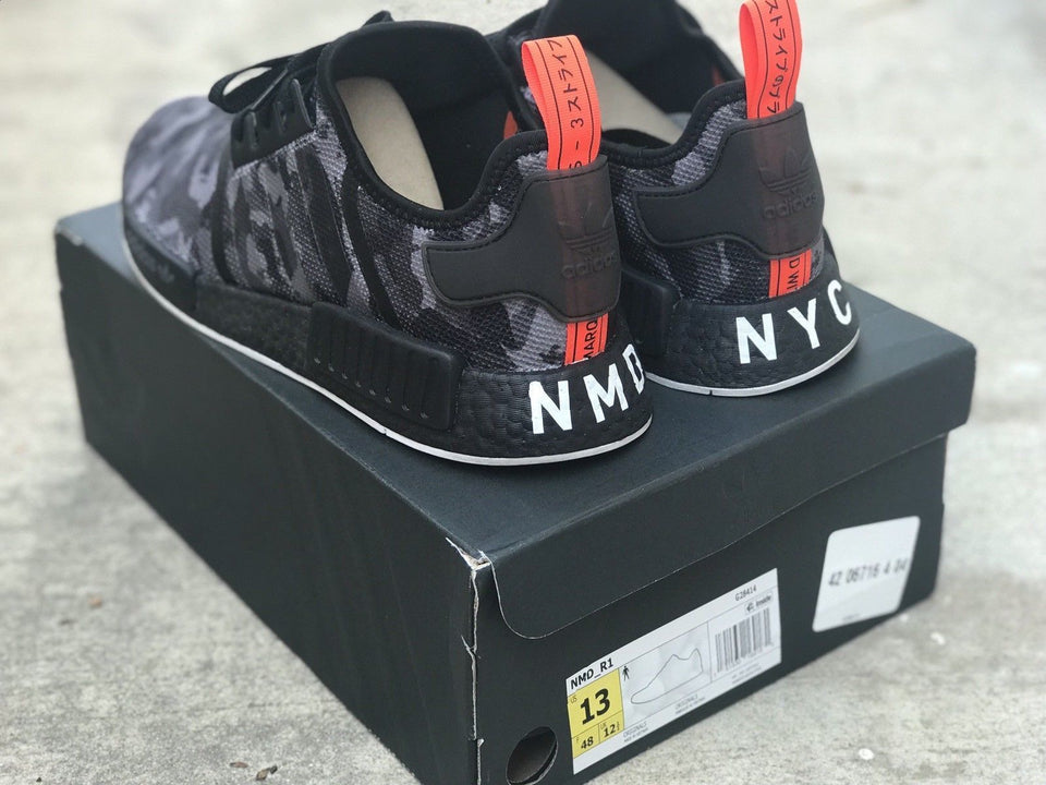 NMD R1 NYC Black Camo | G28414